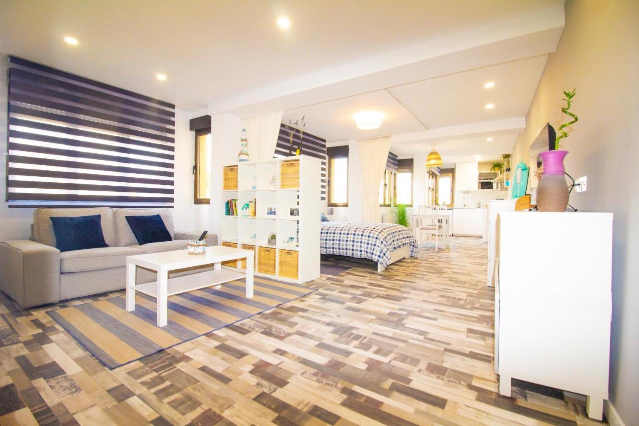 Loft en Gijón - Cimavilla con vistas al cerro Exterior foto